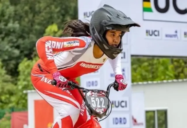 Indonesia Raih Emas Keempat Dari Cabor Cycling BMX Racing di Asian Games 2022
