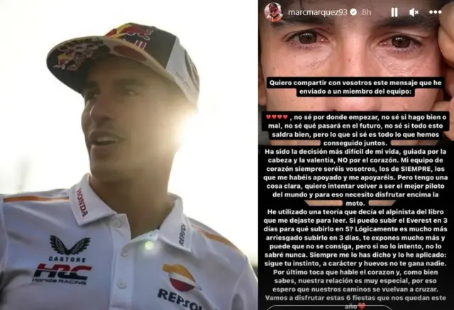 Pesan Haru Marc Marquez yang Resmi Tinggalkan Honda Usai MotoGP 2023