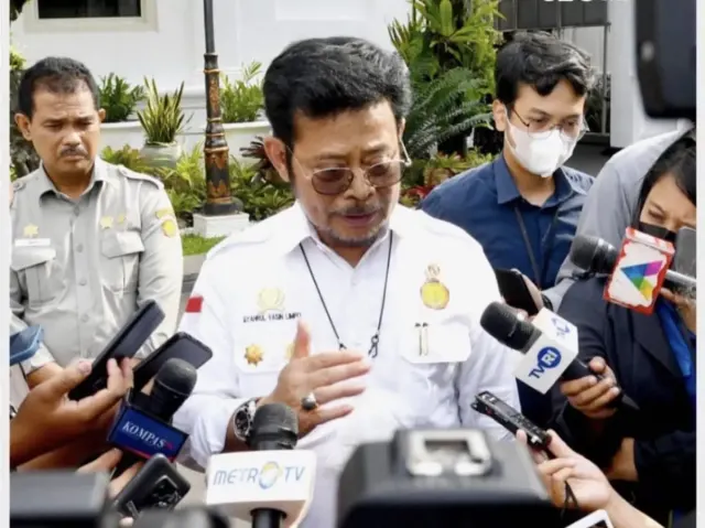 Syahrul Yasin Limpo Tiba di Jakarta Langsung Rapat dengan Surya Paloh