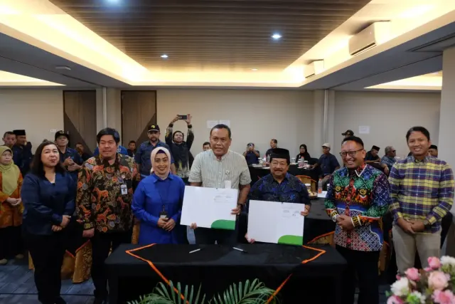 SEPAKAT! PUSKOPTI Jawa Tengah Akan Daftarkan Seluruh Anggota dan Pengrajin Tempe Tahu Melalui BPJS Ketenagakerjaan Ungaran