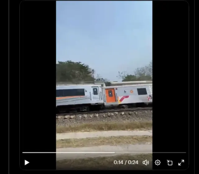 Video Detik-detik Kereta Api Argo Semeru yang Anjlok Diserempet KA Argo Wilis, Perekam: 'Astagfirullah!'