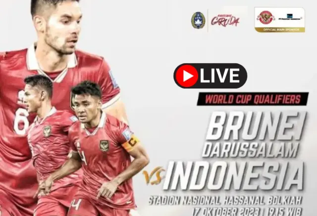 SIARAN LANGSUNG RCTI: Brunei Darussalam vs Timnas Indonesia Leg 2 Malam Ini 17 Oktober 2023