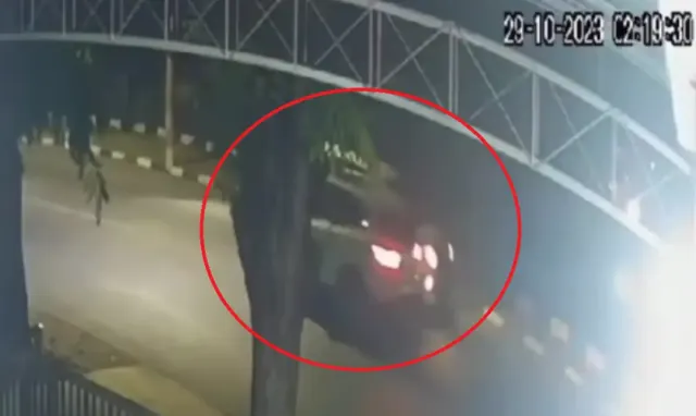 Tabrak Lari di Dekat Sam Poo Kong: Pengemudi BMW Kabur setelah Tabrak Mobil Lain
