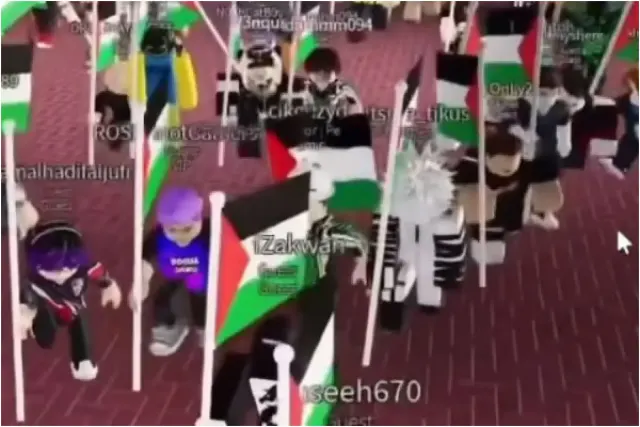Dianggap Di Bawah Umur, Anak-Anak Beri Dukungan Untuk Palestina Lewat Roblox