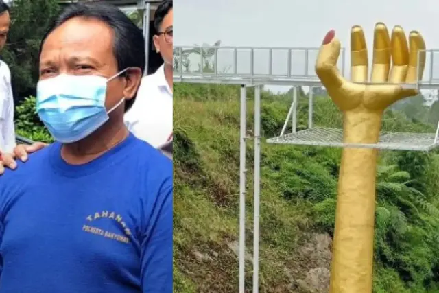 Fakta Terbaru Kasus Jembatan Kaca Hutan Pinus Limpakuwus Banyumas, Terbuat dari Kaca Bekas?