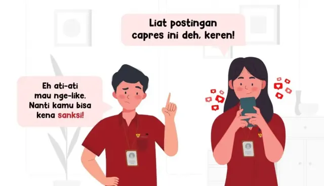 ASN Tak Netral Bakal Kena Sanksi, Jabatan Terancam Dicopot