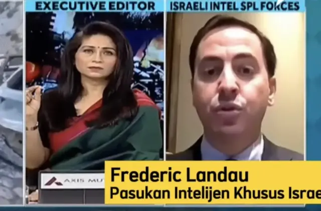 Kembali Viral, Momen Pasukan Intelijen Khusus Israel Komplain Warna Baju Pembawa Berita India, Warganet: di Luar Nalar