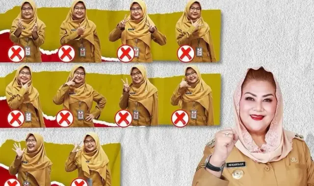 10 Pose Foto ASN yang Dilarang di Tahun Politik Jelang Pemilu 2024, Hanya 1 Pose yang Diperbolehkan