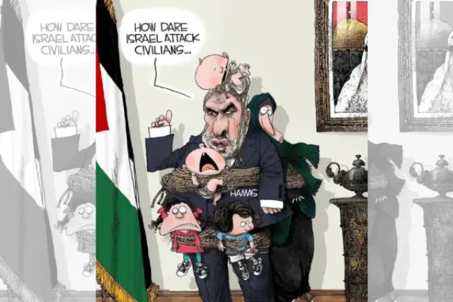 Kartun Washington Post "Human Shields" Picu Kemarahan Publik, Dinilai Tidak Manusiawi Terhadap Warga Palestina
