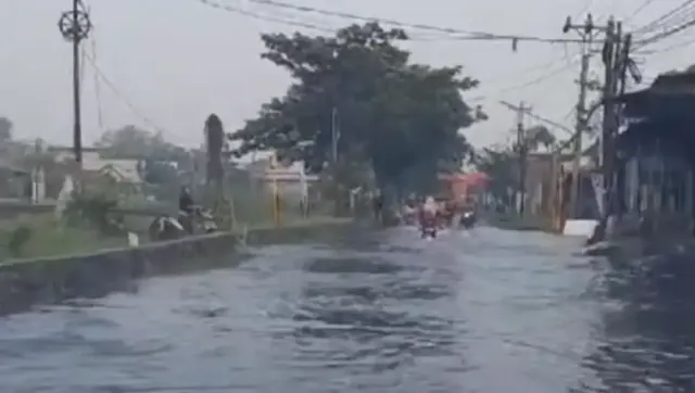 Waspada Melintas, 2 Titik Genangan Air Terparah saat Hujan di Kota Semarang