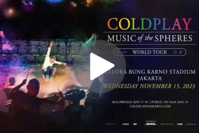 Link Live Streaming Konser Coldplay di Jakarta Malam Ini, Nonton Di Mana? Cek Info Selengkapnya DI SINI