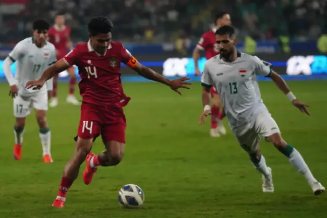 Dibantai 5-1, Simak Statistik dan Rekap Pertandingan Indonesia vs Irak pada Kualifikasi Piala Dunia 2026