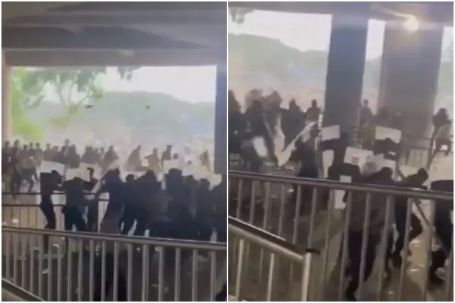 Ini Alasan Polisi Tembakkan Gas Air Mata Saat Suporter Rusuh di Laga Gresik United vs Deltras FC