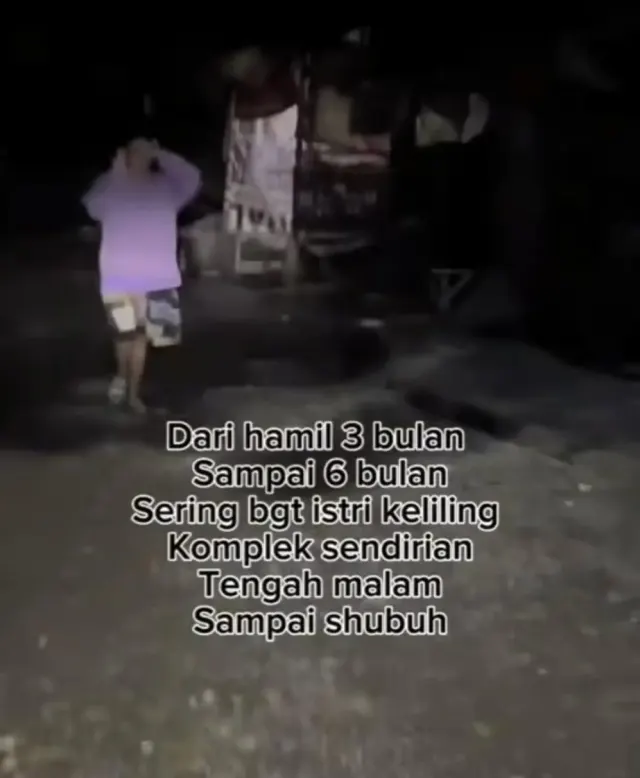Tak Biasa, Seorang Wanita Hamil Ngidam Jalan-jalan Ke Rumah Kosong Sendirian, Warganet: Coba Diruqyah