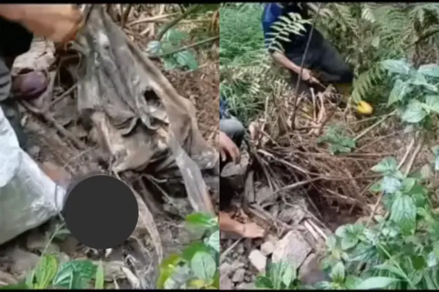 Kerangka Tulang Manusia Ditemukan Warga di Lereng Gunung Ungaran, Warganet Sayangkan Hal Ini: Kenapa Enggak...