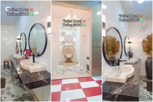 Viral! Toilet SPBU Ini Tampak Mewah Bak Toilet Hotel Berbintang, Warganet: Buang Air Bayar Berapa?