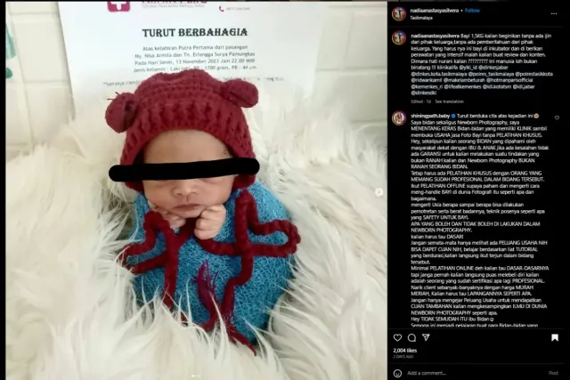 Alasan Inkubator Penting untuk Bayi Prematur, Berkaca dari Malpraktik di Klinik Alifa