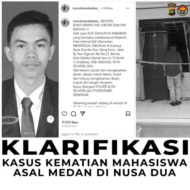 Ada Bercak Mencurigakan hingga Banyak Lalat Hijau, Begini Kesaksian Pemilik Kos Tempat Jasad Mahasiswa di Bali yang Tewas Mengenaskan