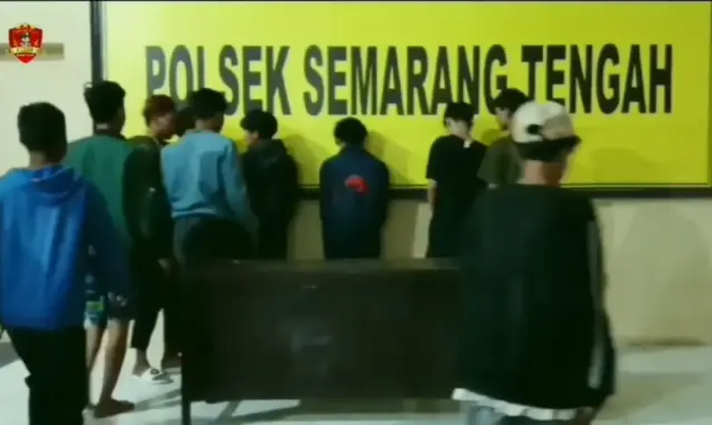 Gagal Tawuran, Geng Ruwet vs Geng Mumet di Semarang Kena Bekuk Polisi