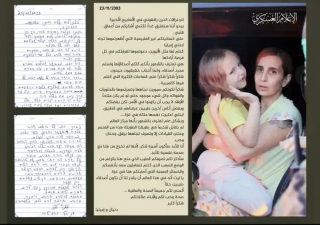 Viral Surat dari Sandera Hamas: Mengaku Diperlakukan dengan Baik Bak Ratu di Gaza