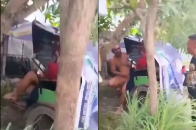 Astaghfirullah! Warga Medan Kaget Pergoki 2 Bapak Indehoy Sesama Jenis di Becak, Publik: Akhir Zaman