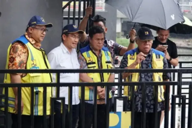Langkah Menteri Basuki Optimalisasi Infrastruktur Pengendali Banjir di Kota Semarang