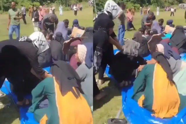 Viral Video Emak-emak Sampai Turun Tangan, Paksa Pengungsi Rohingya Segera Tinggalkan Aceh