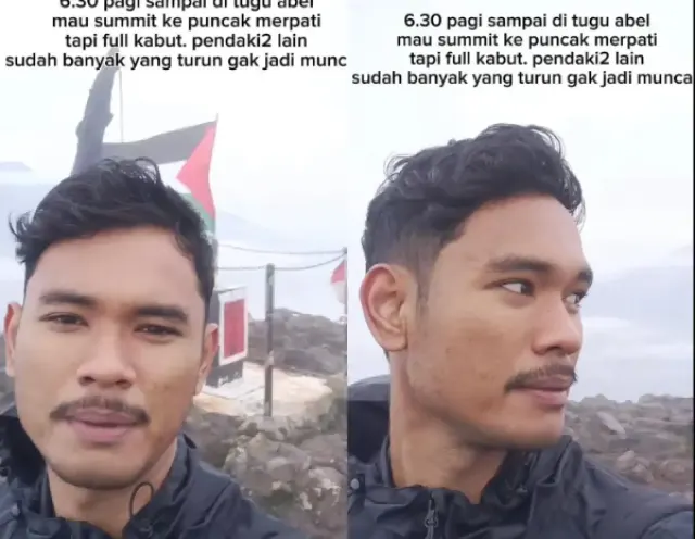 Cerita Salah Satu Pendaki Gunung Marapi asal Pekanbaru, Berhasil Selamat dan Turun Sebelum Erupsi