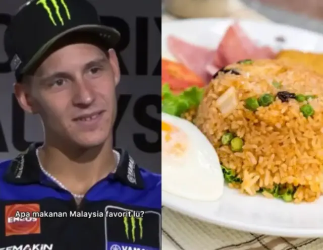VIRAL! Pembalap MotoGP Fabio Quartararo Protes Nasi Goreng Diklaim Makanan Asal Malaysia, Publik: Hostnya Kena Mental