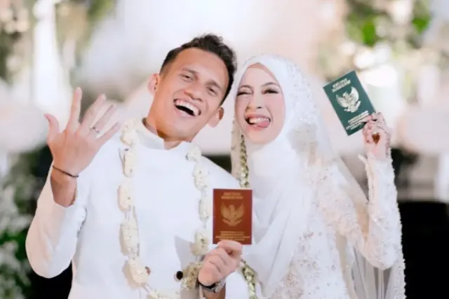 Momen Sakral Akad Pernikahan Egy Maulana Vikri dan Adiba Khanza, Putri Almarhum Ustadz Jefri Al Buchori