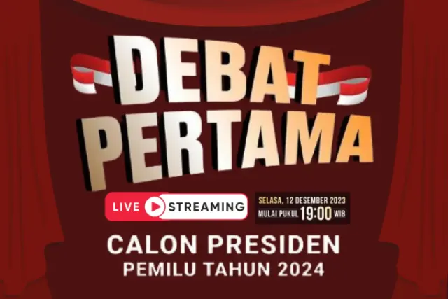 Gratis! 4 Link Live Streaming Debat Capres 2024 Perdana 12 Desember 2023, Tiap Kandidat Bakal Dicecar 18 Pertanyaan