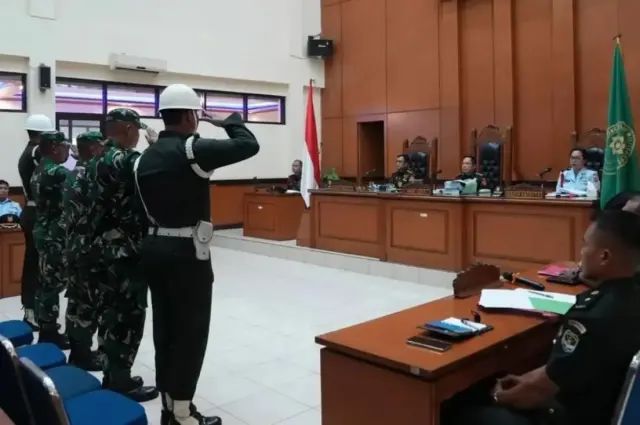 TOK! 3 Oknum TNI Pembunuh Imam Masykur Divonis Hukuman Penjara Seumur Hidup