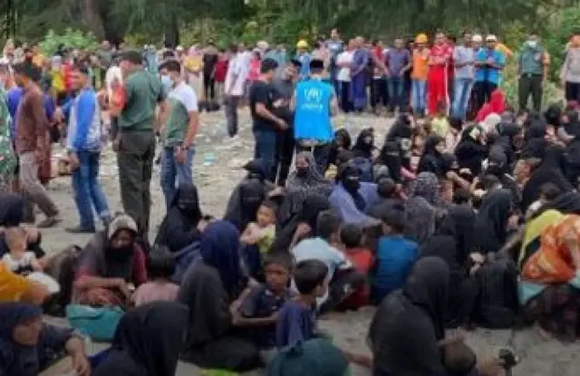 Tak Beradab! Sudah Ditampung, Pengungsi Rohingya Malah BAB Sembarangan Di Tambak Ikan Milik Warga Berujung Dipindahkan