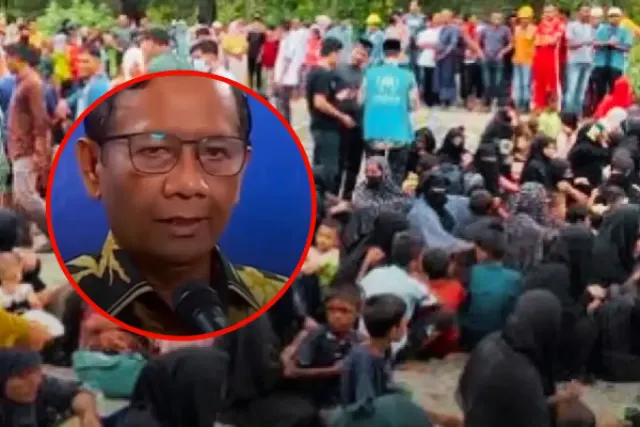 Mahfud MD Sebut Indonesia Berhak Usir Pengungsi Rohingya, Tapi...