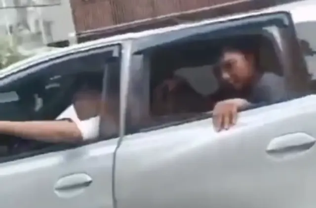 Aksi Gerombolan Debt Collector Ugal-ugalan di Depan RS Telogorejo, Nyaris Bahayakan Pengendara Lain
