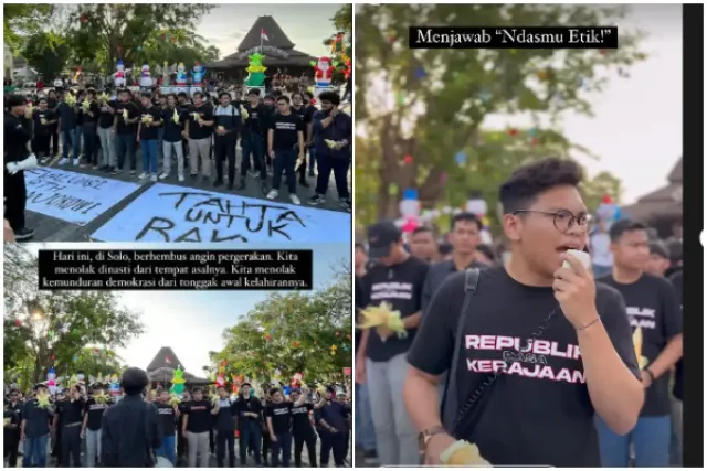 Ketua BEM UI Non Aktif Melki Sedek Huang Bagikan Momen Demo di Solo, Bantah Tudingan Lakukan Kekerasan Seksual
