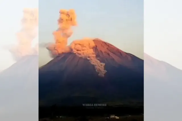 Gunung Semeru Siaga: Waspada Banjir Lahar Dingin, Awan Panas, dan Guguran Lava