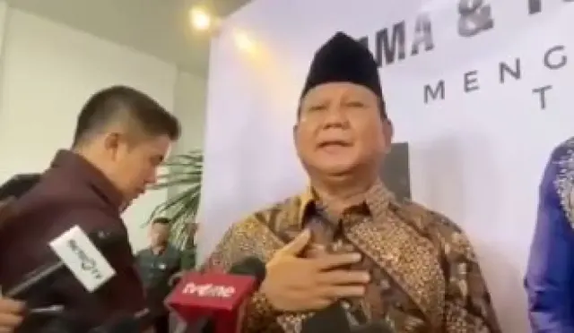 Begini Respon Prabowo Soal Relawan Prabowo-Gibran yang Ditembak OTK Di Madura