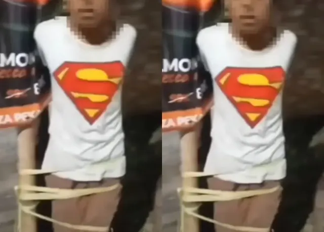 Tega! Anak Berkebutuhan Khusus di Pekalongan Diikat ke Tiang Listrik, Polisi: Kabarnya Guyonan Namun...