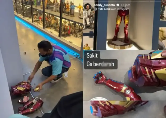 Case Closed! Owner Iconic Jogja Tidak Tuntut Ganti Rugi Figure Iron Man Rp33 Juta, Netizen Tuding Ajang Promosi Imbas Viral