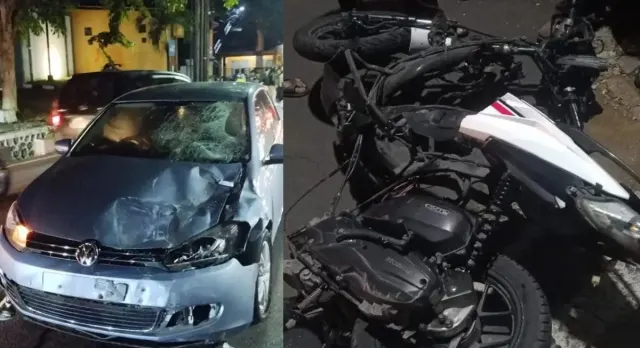 Kecelakaan Maut Mobil vs Motor di Jl Sultan Agung Don Bosco, Pengendara Ojol Tewas