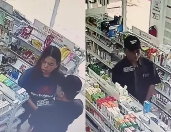 Pria dan Wanita di Ungaran Kepergok CCTV Curi Obat-obatan di Apotek, Kerugian Capai Rp1 Juta