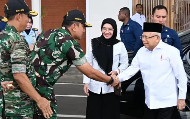 Ma'ruf Amin Bakal ke Pati & Rembang, Pengamanan dengan Helikopter dan Kendaraan Militer