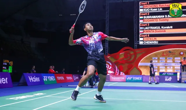 Kalah di Kualfikasi, Tommy Sugiarto Gagal Lanjut di Thailand Masters 2024