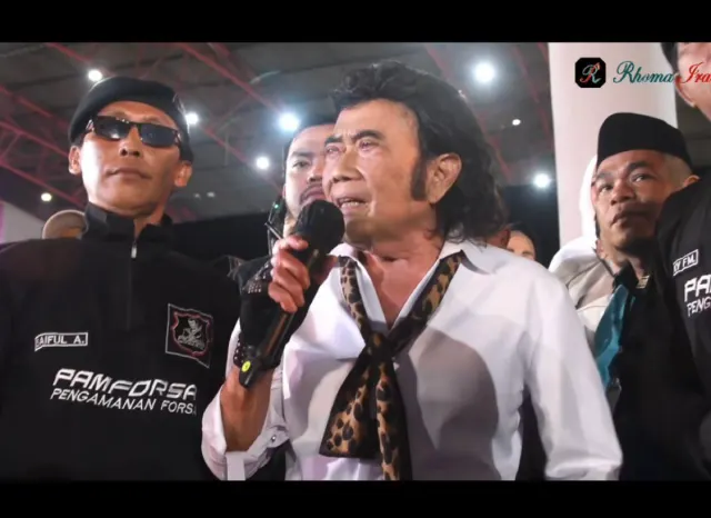 Rhoma Irama Resmi dukun Anies Baswedan-Muhaimin Iskandar di Pilpres 2024