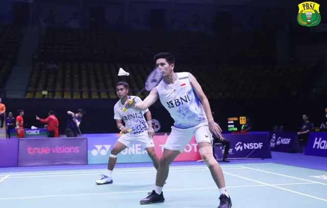 Debut Mulus, Rahmat/Yere Melaju ke Babak 16 Besar Thailand Masters 2024