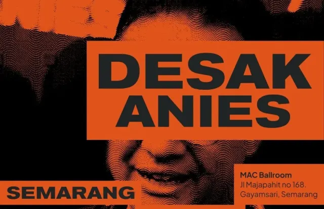 Link Live Streaming Nonton Desak Anies Semarang, Mulai Pukul 18.00 WIB