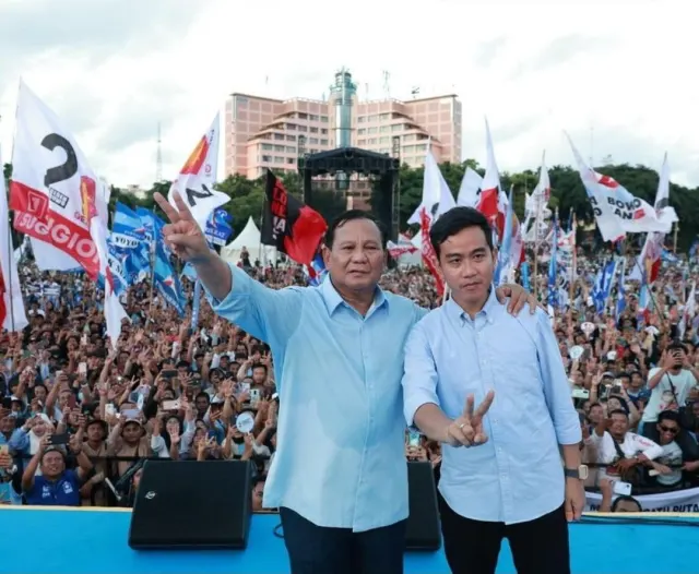 Kandang Banteng Jebol, 33 Daerah Jawa Tengah Dimenangkan Prabowo Gibran