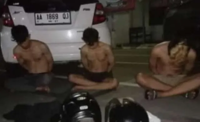 3 Begal di Ungaran Ditangkap di Semarang Barat, Bodi Motor sudah Dipreteli