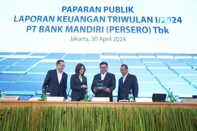 Kuartal I 2024, Realisasi Kredit Bank Mandiri Tembus Rp 1.435 Triliun